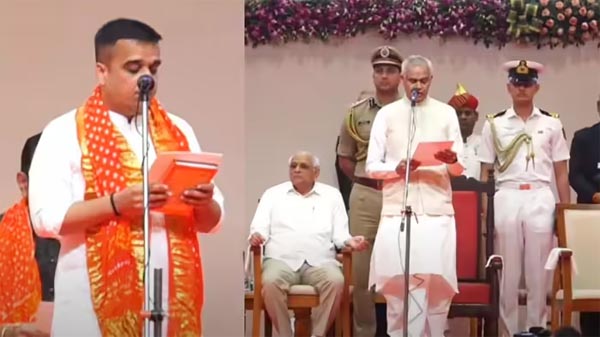 गुजरात में नए मंत्रिपरिषद का शपथ ग्रहण, भूपेंद्र सरकार में डिप्टी सीएम बने हर्ष सांघवी