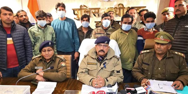 हाईवे पर 85 लाख की लूट में 6 बदमाश गिरफ्तार