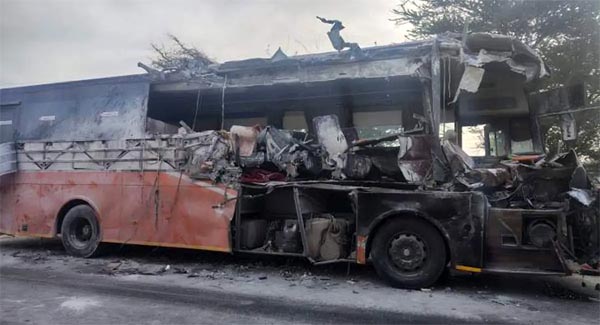 हनुमानगढ़ में बस और ट्रक की आमने-सामने की टक्कर में 5 यात्रियों की मौत, कई घायल