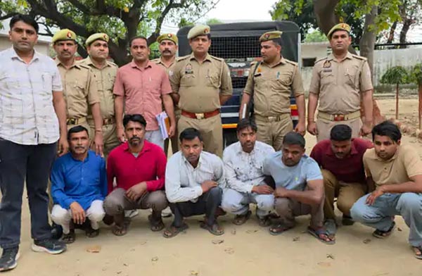 मुजफ्फरनगर में गौशाला के नाम पर 28 लाख की ठगी, 24 घंटे में 7 आरोपी गिरफ्तार; 22 लाख नकद बरामद