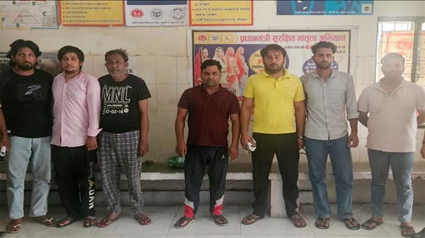 किशोरी को अगवा कर सामूहिक दुष्कर्म, 7 गिरफ्तार