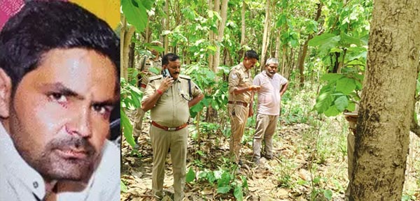 खेत में काम करते समय सिर में मारी गोली, छोटे भाई को मारकर जंगल में दफनाई डेडबॉडी