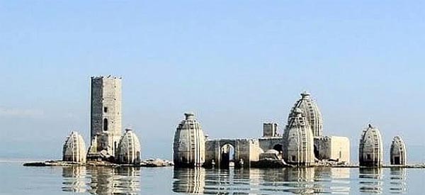 बाथू की लड़ी के प्राचीन मंदिर 9 महीने बाद पानी से बाहर निकले, श्रद्धालुओं और पर्यटकों में भारी उत्साह