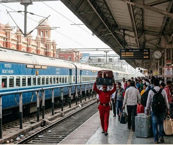 ट्रेन में बिना टिकट यात्रा करते हुए पकड़े जाने पर देना होगा दोगुना जुर्माना