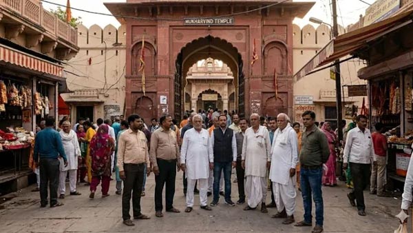 गिरिराजजी मुखारविंद मंदिर की वित्तीय व्यवस्थाओं पर सवाल उठाए, घोटाले का आरोप