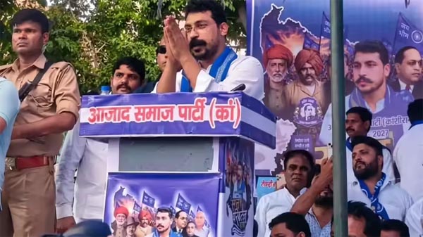चंद्रशेखर आजाद का ऐलान, सरकार बनी तो ‘यूपी में लागू करेंगे शराबबंदी, 12वीं तक शिक्षा होगी मुफ्त