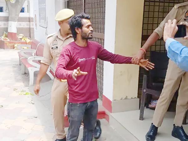 युवक ने मवाना थाने में किया आत्महत्या का प्रयास
