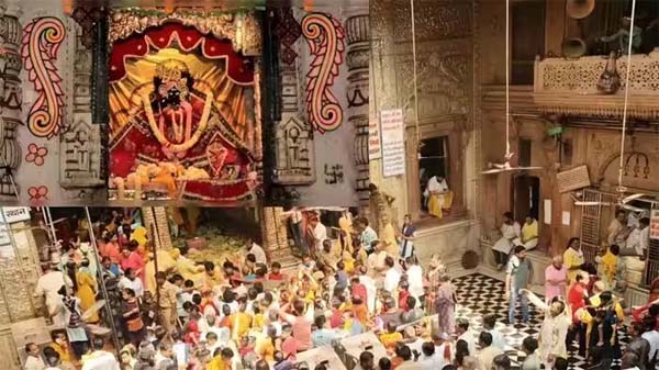 ठाकुर श्रीबांके बिहारी मंदिर में हिंदू युवती संग दर्शन करने पहुंचा मुस्लिम युवक