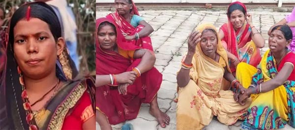 लखीसराय में नशेड़ी पति ने कुल्हाड़ी से रेता पत्नी का गला, घर के अंदर ही दफनाया शव