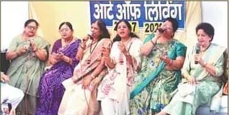 भजन संध्या एवं ध्यान कार्यक्रम का आयोजन किया गया