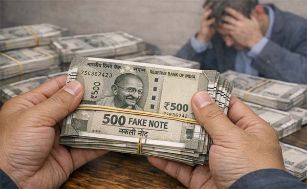 जाली नोट छापने व बाजार में चलाने वाले गिरोह का भंडाफोड़