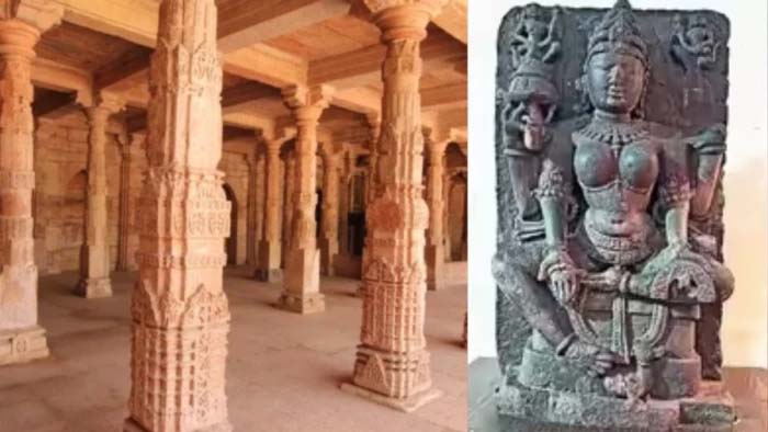 देवी सरस्वती नहीं, मां गायत्री की है धार से मिली 900 वर्ष पुरानी प्रतिमा
