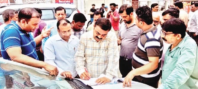 सेंट्रल मार्केट : ध्वस्तीकरण से पहले 44 सील संपत्तियों का सर्वे