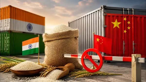 चीन की चालबाजी : भारतीय चावल पर लगाया प्रतिबंध