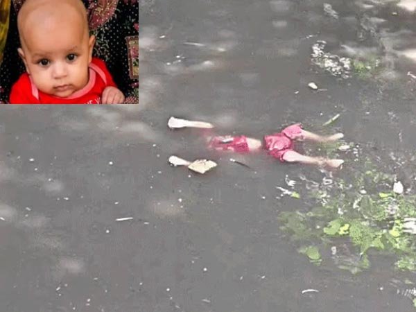 वैशाली कॉलोनी के नाले में मिले छह माह के मासूम के शव की हुई पहचान, सहारनपुर के गंगोह निवासी इमरान के बेटे का निकला