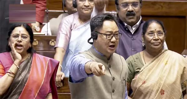 संसद के मौजूदा मानसून सत्र की तारीख बढ़ाने का कोई प्रस्ताव नहीं : रिजिजू